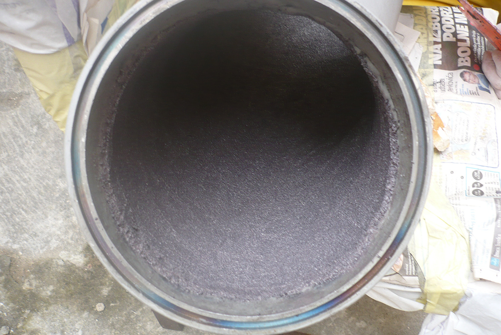 Protuabrazivna zaštita cjevovoda za transport ugljene prašine