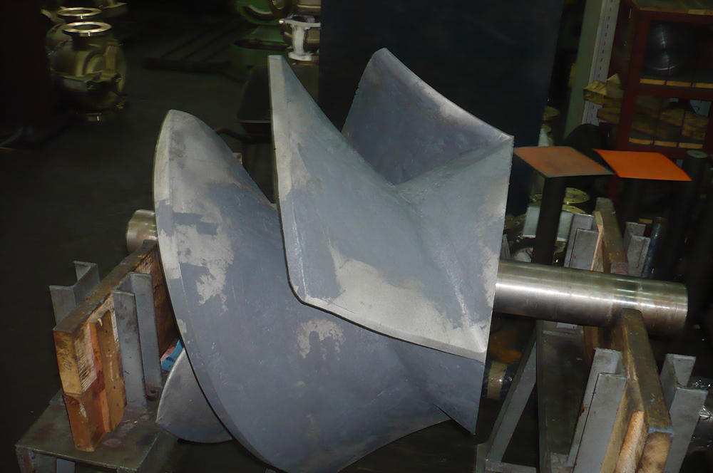 Sanirana ostećenja rotora pumpe za vodu